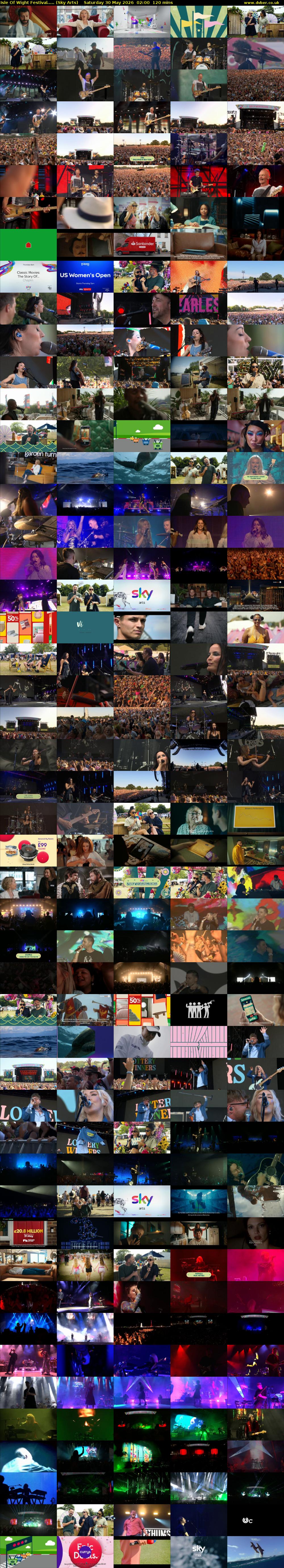 Isle Of Wight Festival..... (Sky Arts) Saturday 30 May 2026 02:00 - 04:00