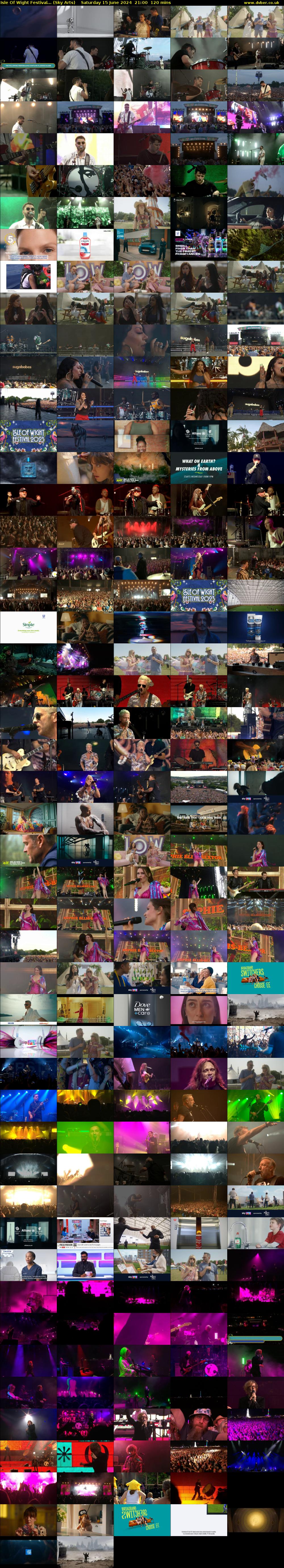 Isle Of Wight Festival... (Sky Arts) Saturday 15 June 2024 21:00 - 23:00
