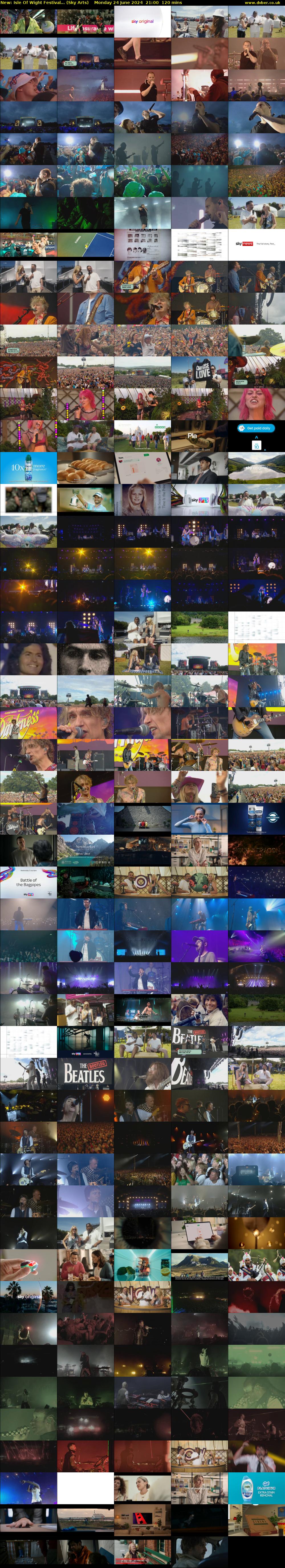 Isle Of Wight Festival... (Sky Arts) Monday 24 June 2024 21:00 - 23:00