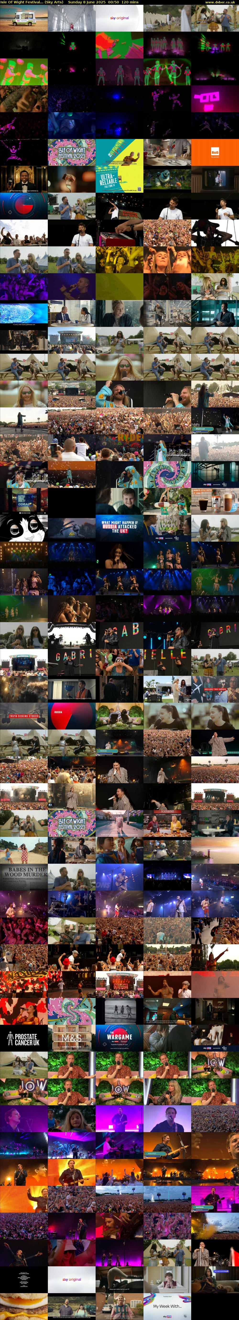 Isle Of Wight Festival... (Sky Arts) Sunday 8 June 2025 00:50 - 02:50
