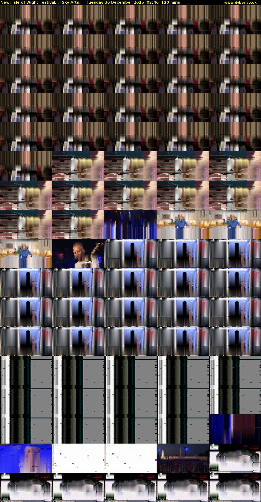 Isle Of Wight Festival... (Sky Arts) Tuesday 30 December 2025 02:40 - 04:40