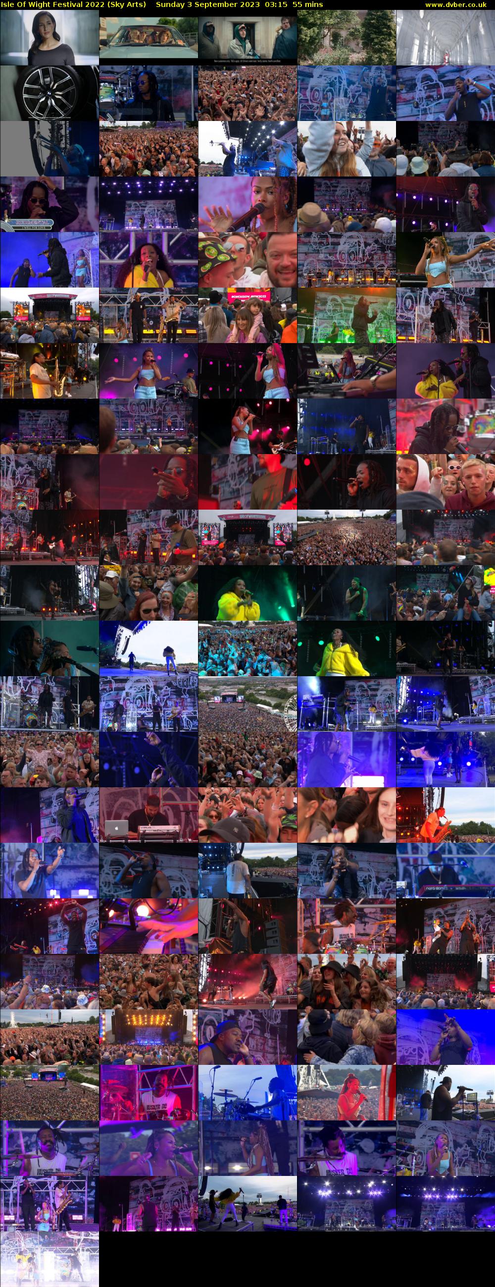 Isle Of Wight Festival 2022 (Sky Arts) Sunday 3 September 2023 03:15 - 04:10