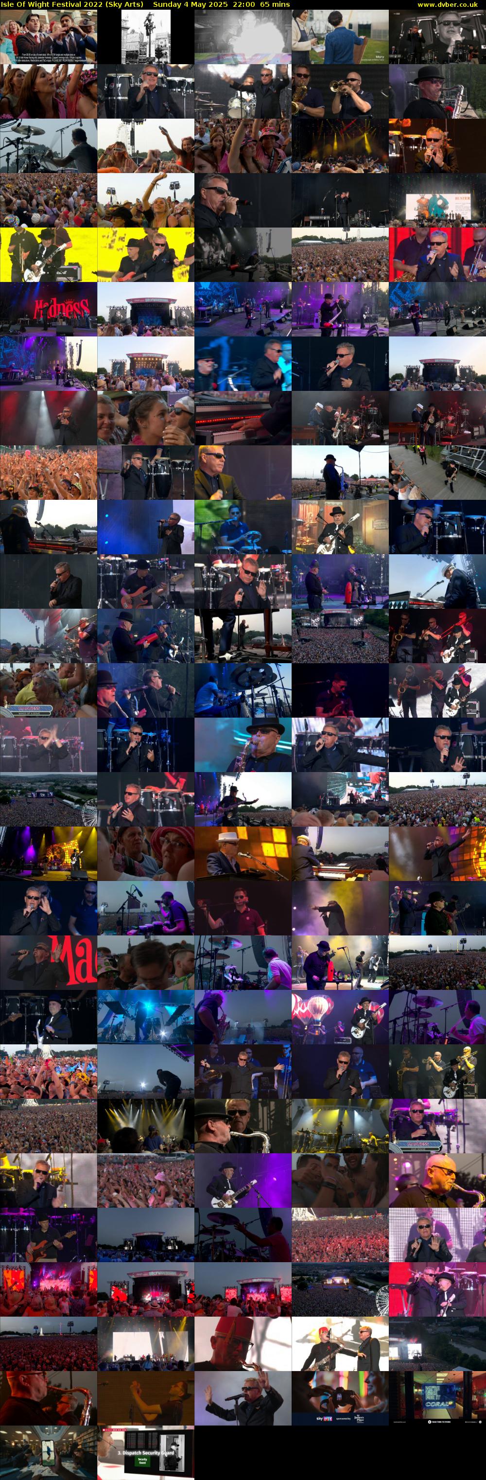 Isle Of Wight Festival 2022 (Sky Arts) Sunday 4 May 2025 22:00 - 23:05