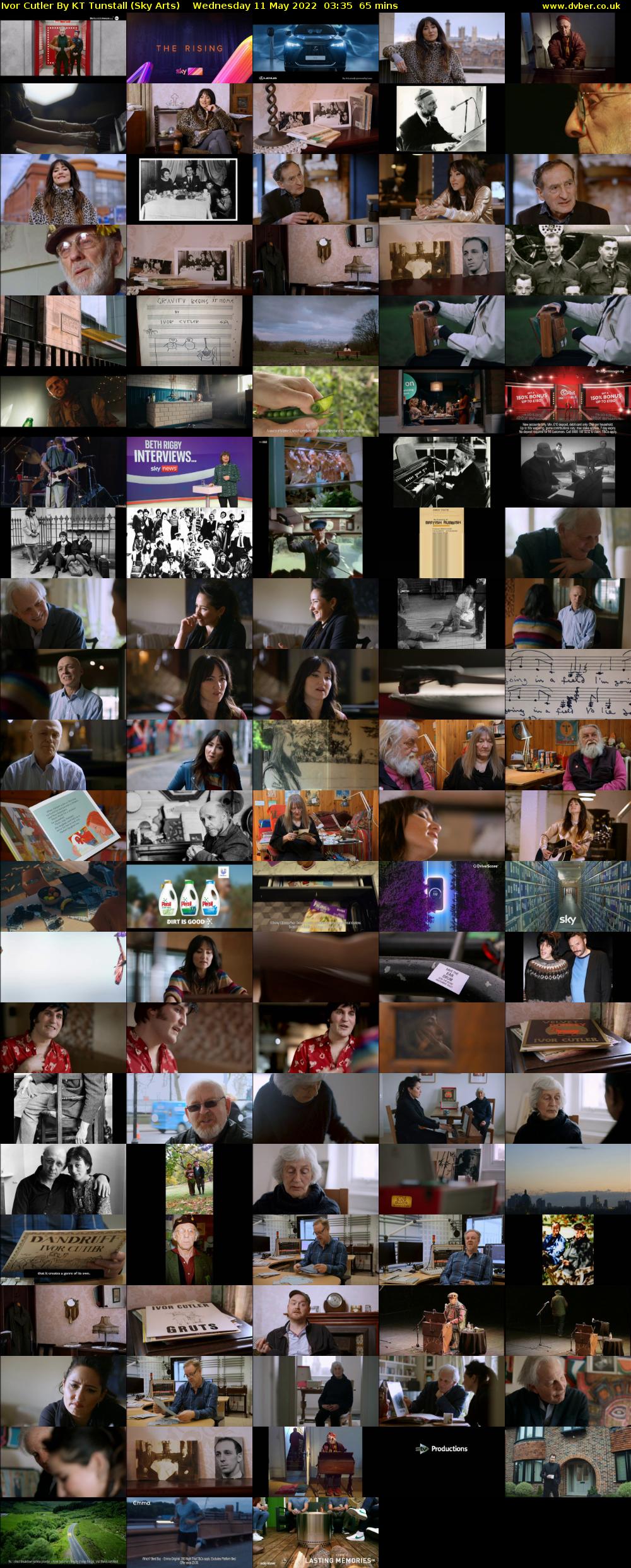 Ivor Cutler By KT Tunstall (Sky Arts) Wednesday 11 May 2022 03:35 - 04:40