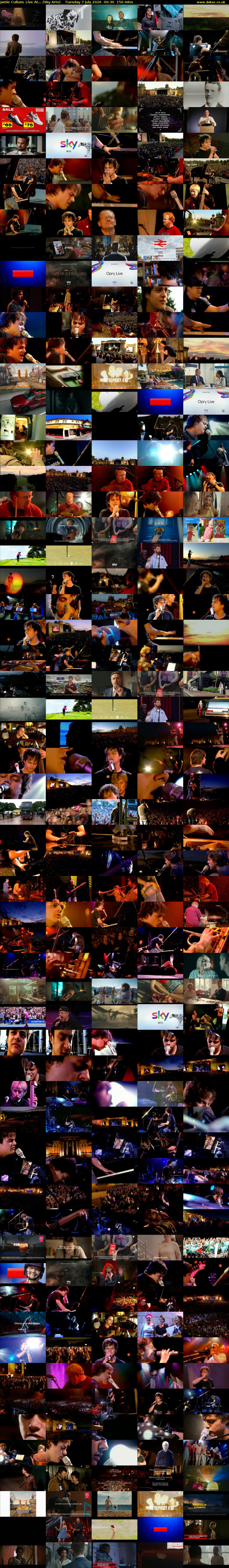 Jamie Cullum: Live At... (Sky Arts) Tuesday 7 July 2026 00:30 - 03:00