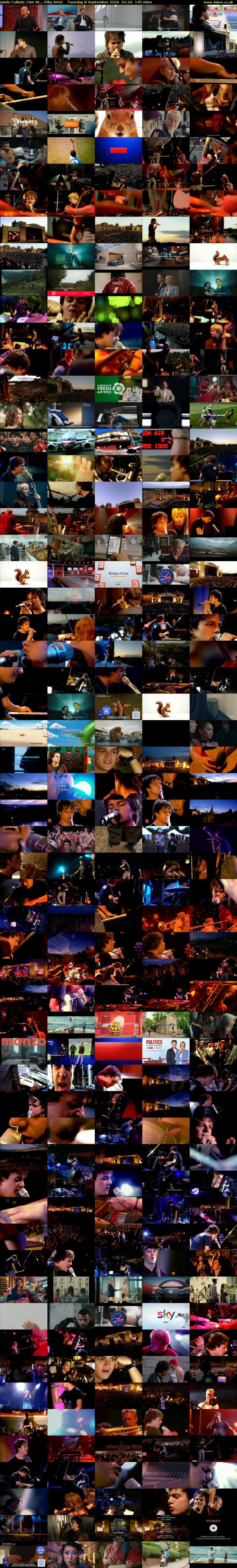Jamie Cullum: Live At... (Sky Arts) Tuesday 8 September 2026 01:20 - 03:45