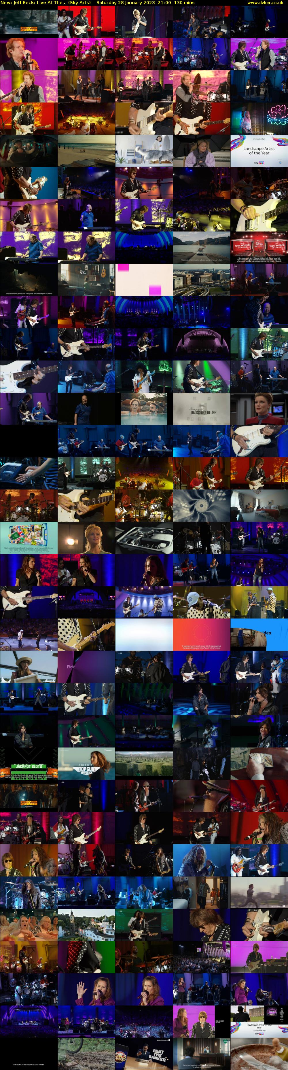 Jeff Beck: Live At The... (Sky Arts) Saturday 28 January 2023 21:00 - 23:10