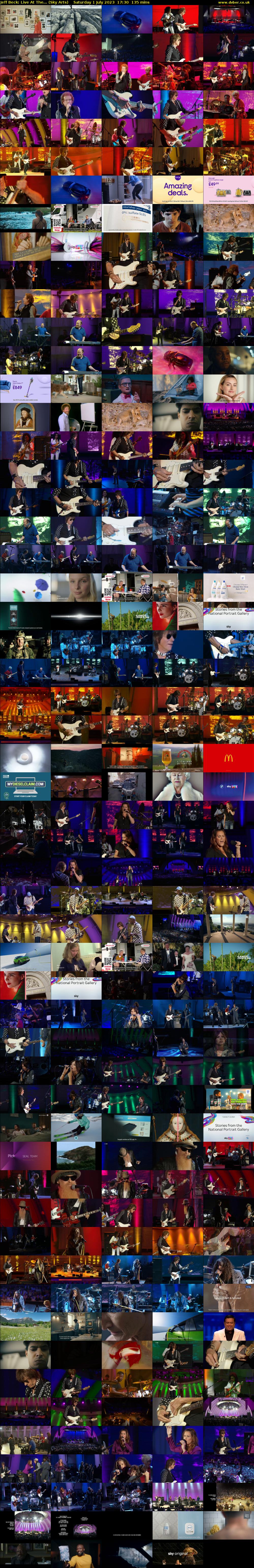 Jeff Beck: Live At The... (Sky Arts) Saturday 1 July 2023 17:30 - 19:45