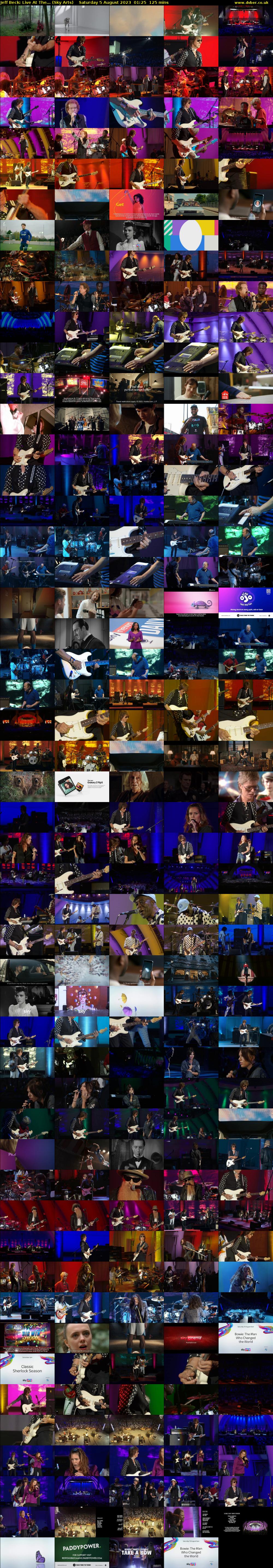 Jeff Beck: Live At The... (Sky Arts) Saturday 5 August 2023 01:25 - 03:30