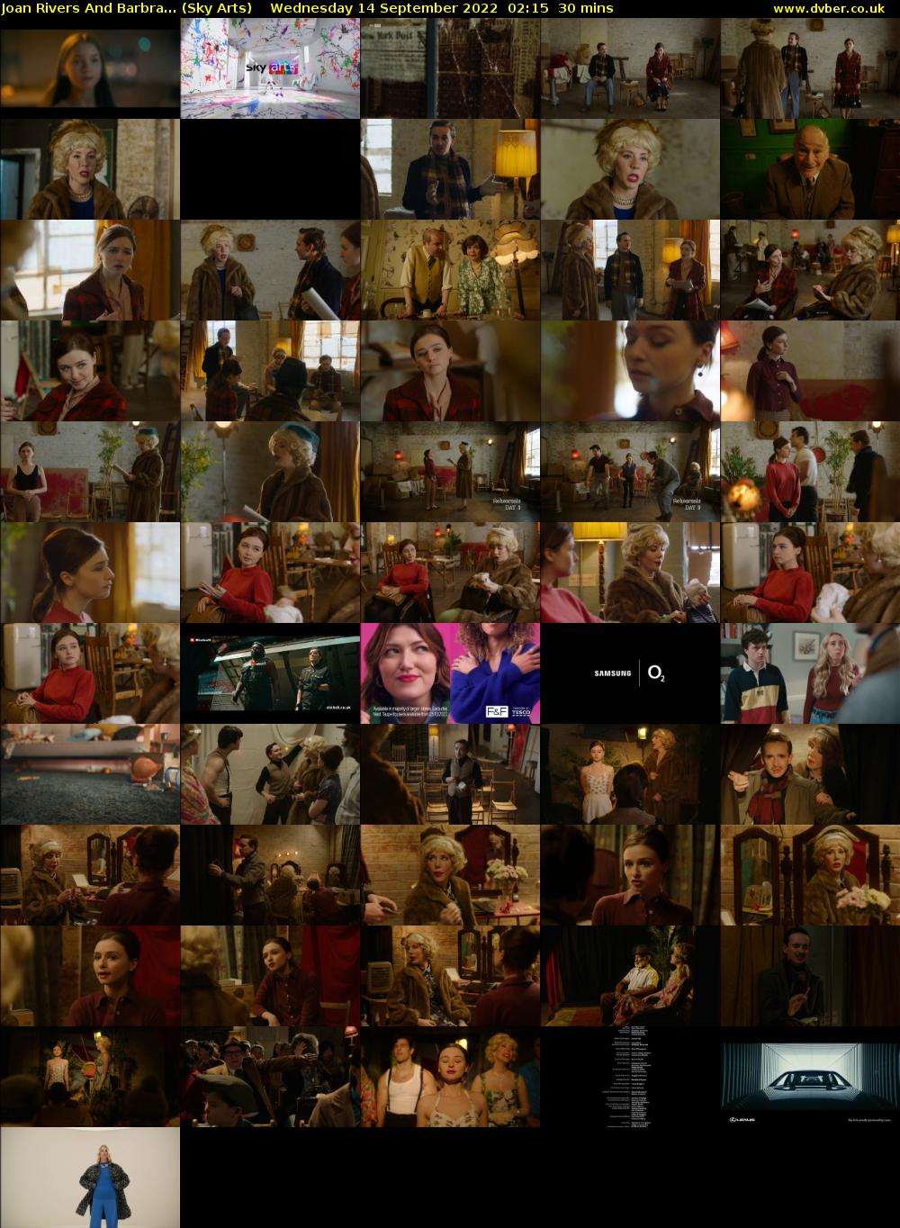 Joan Rivers And Barbra... (Sky Arts) Wednesday 14 September 2022 02:15 - 02:45
