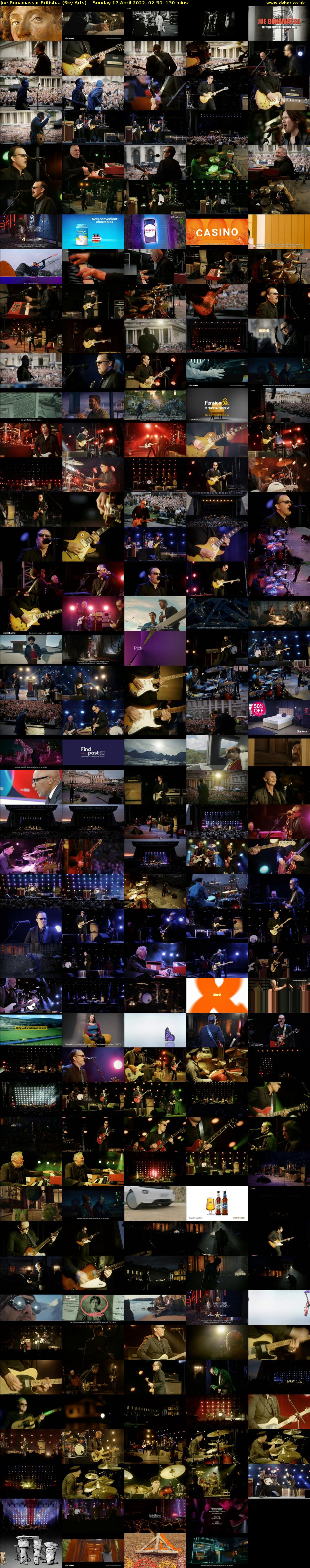 Joe Bonamassa: British... (Sky Arts) Sunday 17 April 2022 02:50 - 05:00