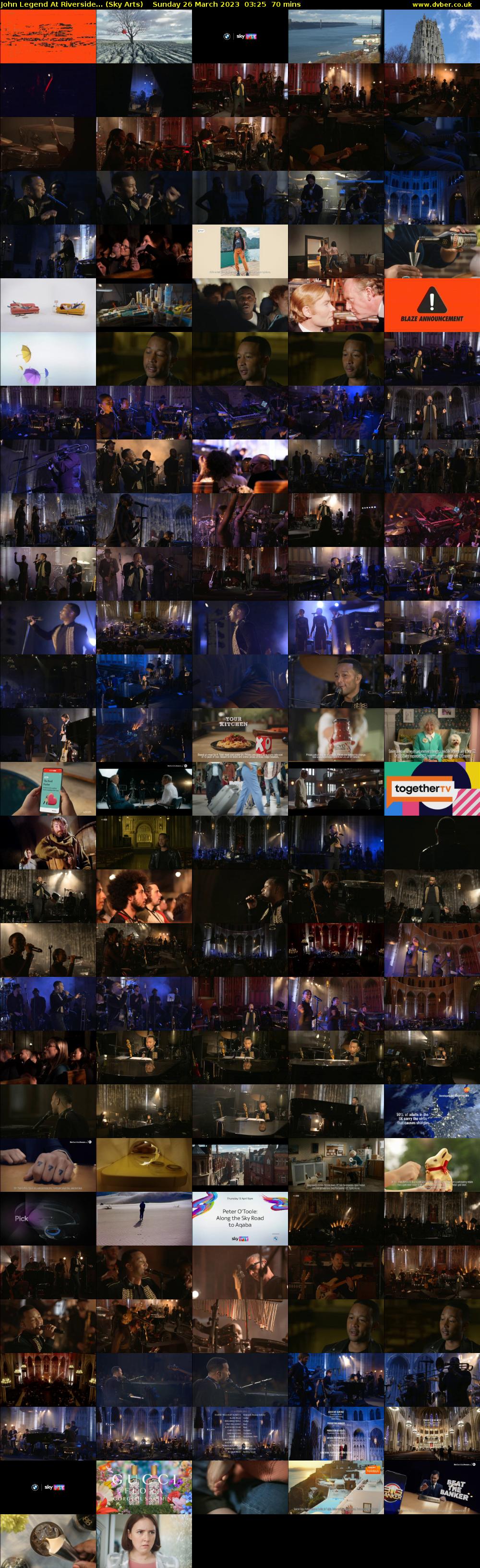 John Legend At Riverside... (Sky Arts) Sunday 26 March 2023 03:25 - 04:35