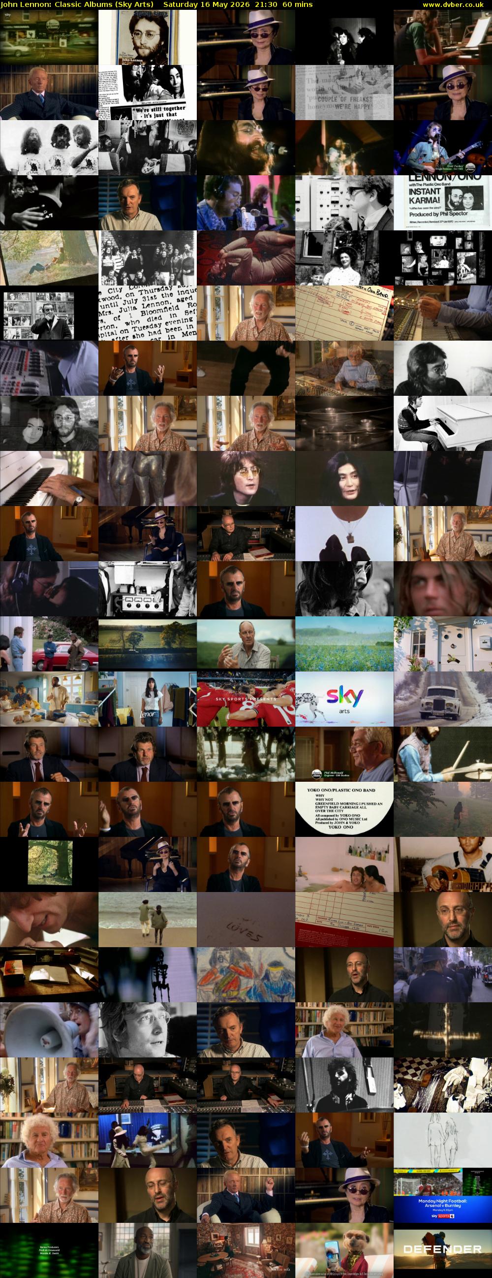 John Lennon: Classic Albums (Sky Arts) Saturday 16 May 2026 21:30 - 22:30