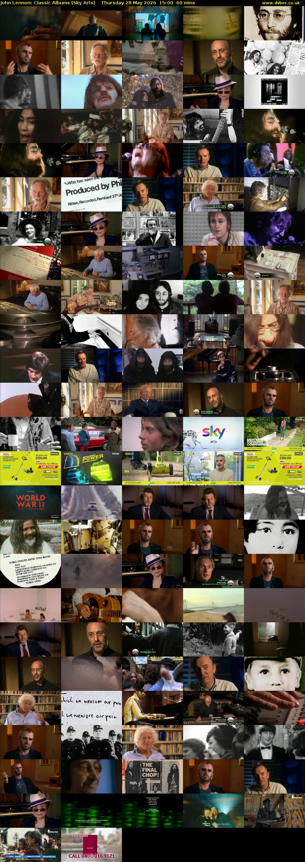 John Lennon: Classic Albums (Sky Arts) Thursday 28 May 2026 15:00 - 16:00