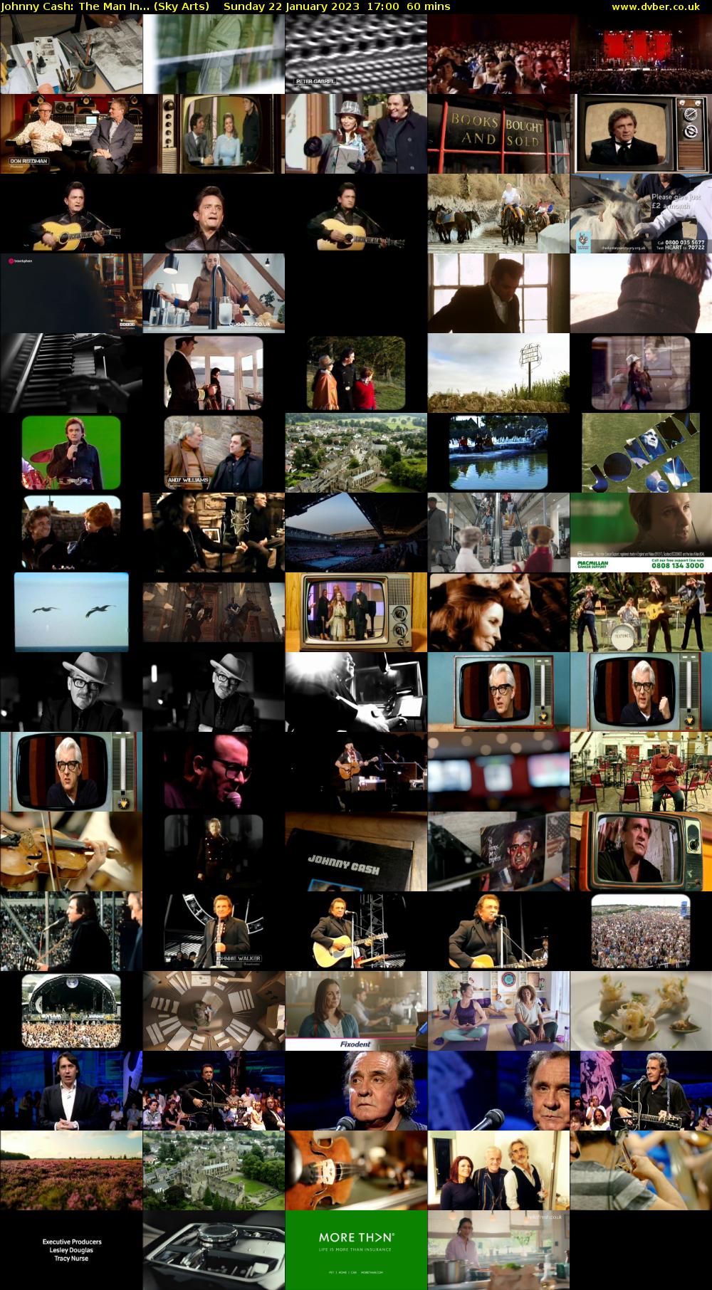 Johnny Cash: The Man In... (Sky Arts) Sunday 22 January 2023 17:00 - 18:00