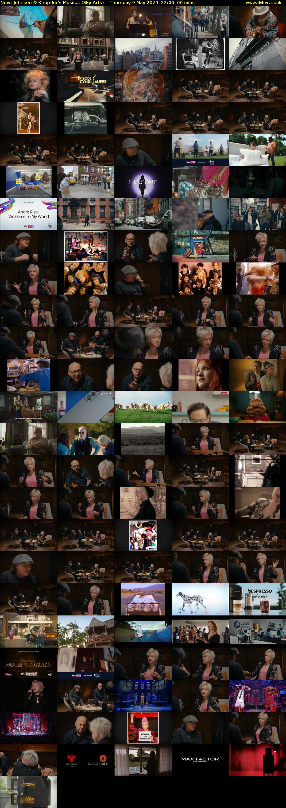 Johnson & Knopfler's Music... (Sky Arts) Thursday 9 May 2024 22:00 - 23:00