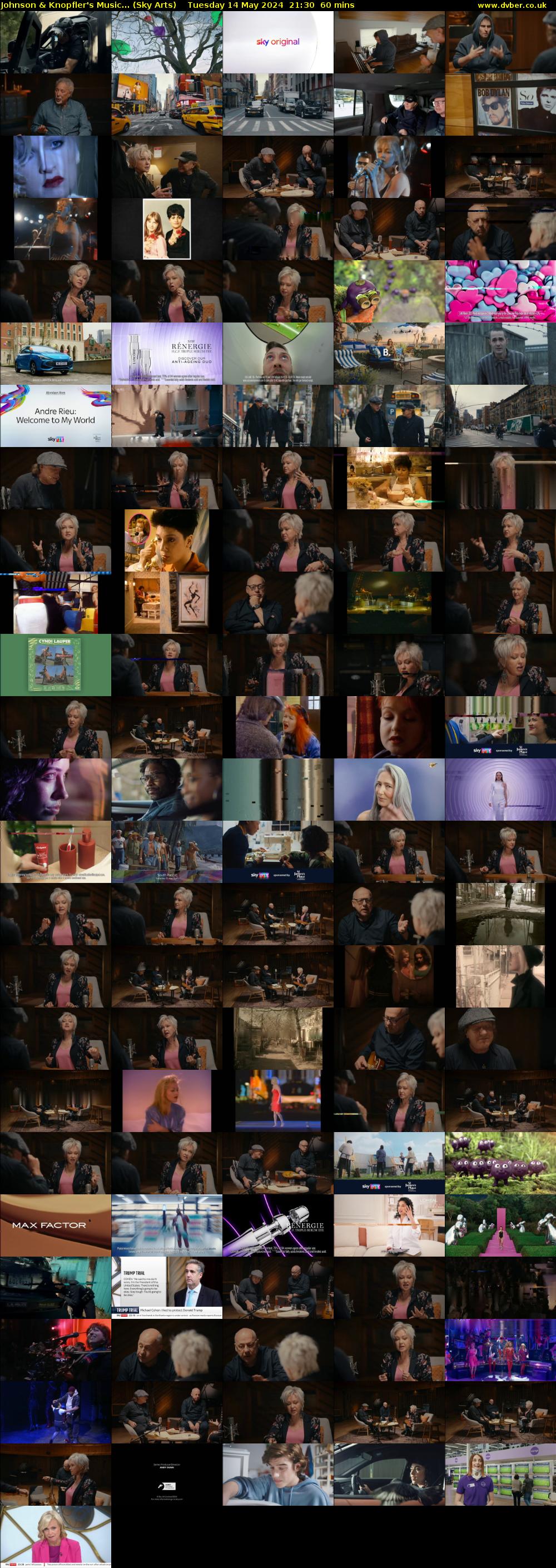 Johnson & Knopfler's Music... (Sky Arts) Tuesday 14 May 2024 21:30 - 22:30