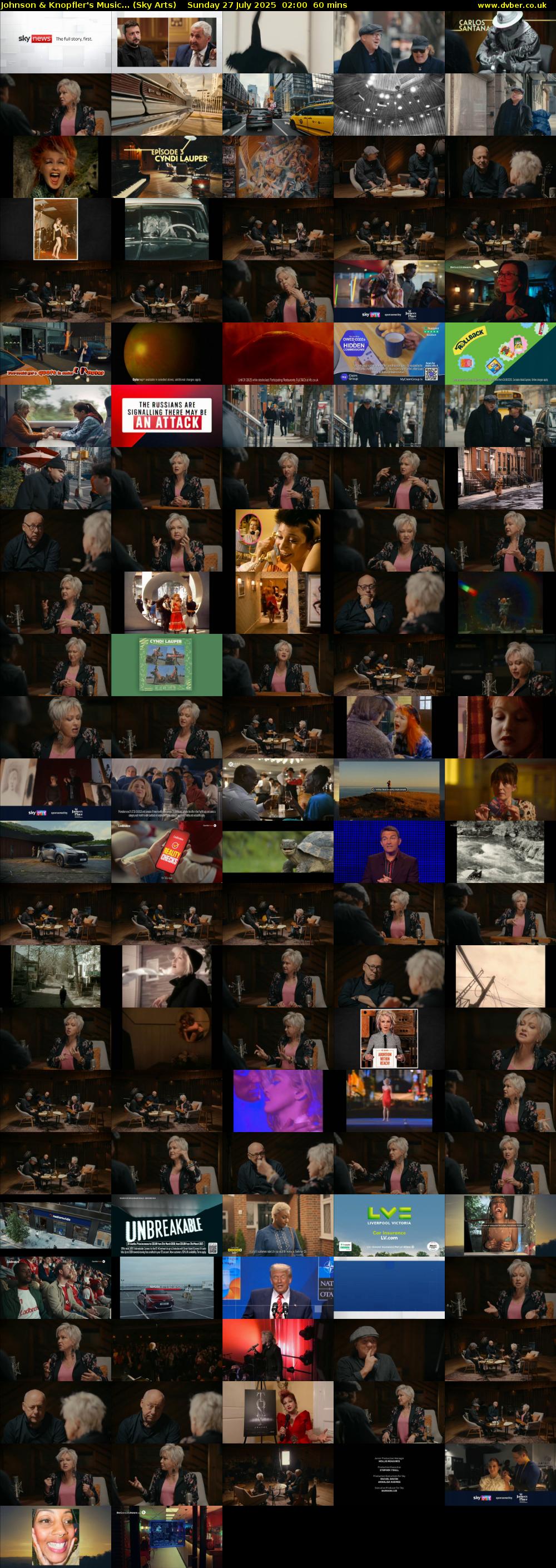 Johnson & Knopfler's Music... (Sky Arts) Sunday 27 July 2025 02:00 - 03:00