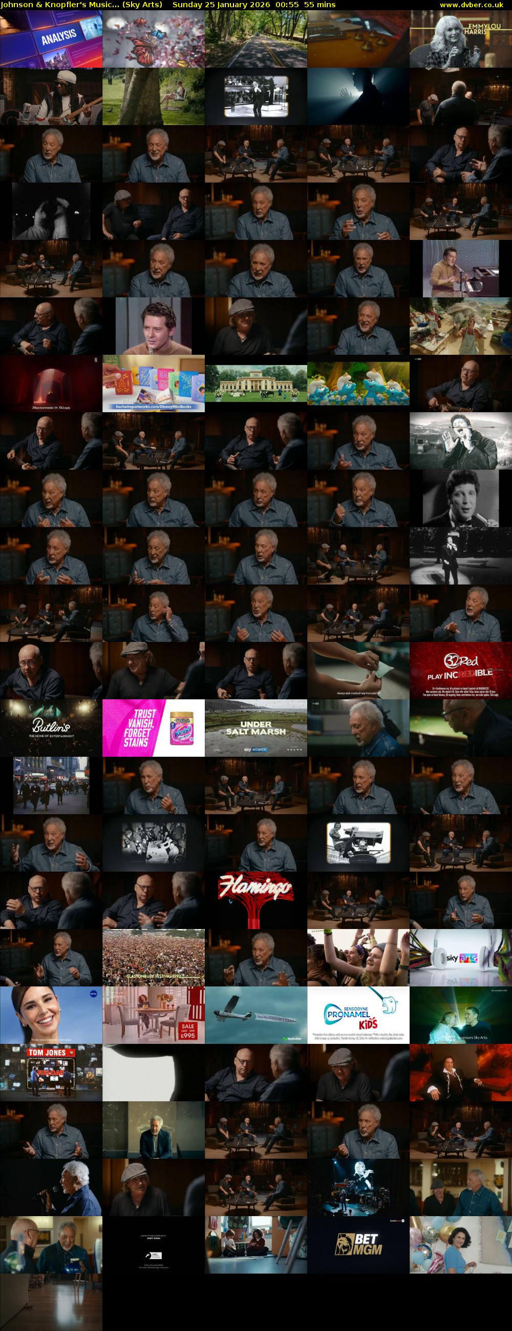 Johnson & Knopfler's Music... (Sky Arts) Sunday 25 January 2026 00:55 - 01:50