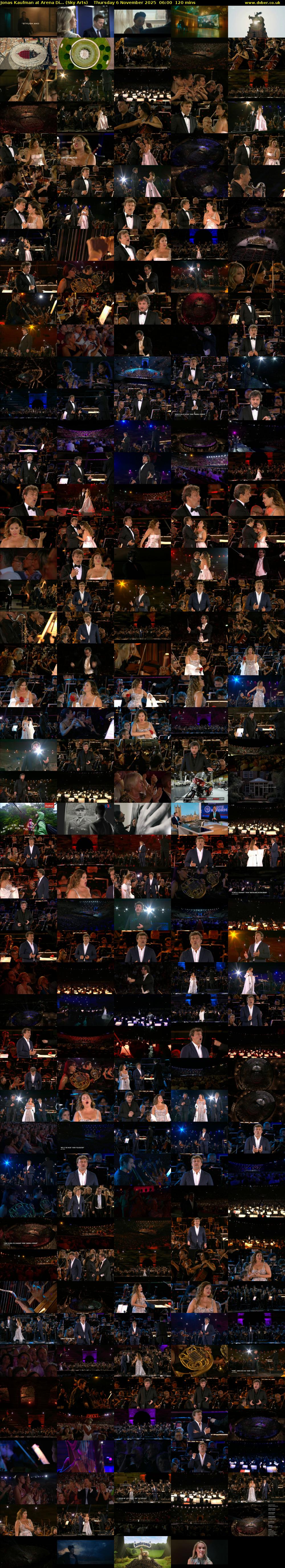 Jonas Kaufman at Arena Di... (Sky Arts) Thursday 6 November 2025 06:00 - 08:00