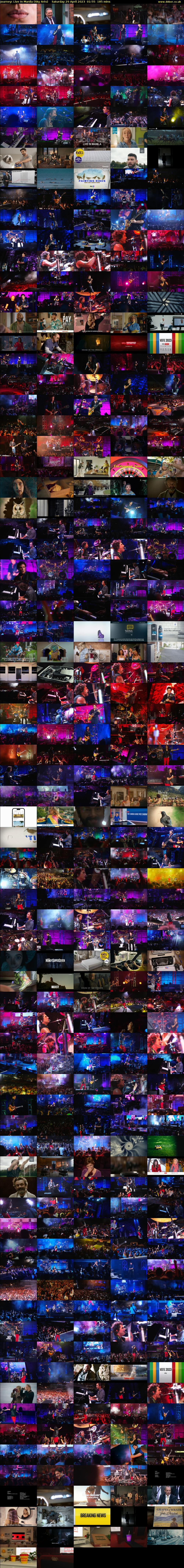 Journey: Live In Manila (Sky Arts) Saturday 29 April 2023 01:55 - 05:00