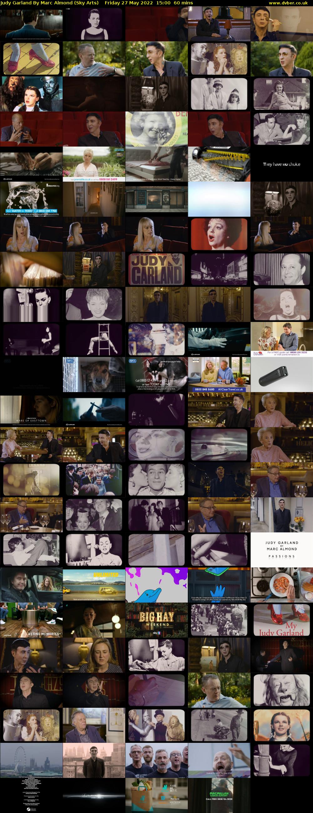Judy Garland By Marc Almond (Sky Arts) Friday 27 May 2022 15:00 - 16:00