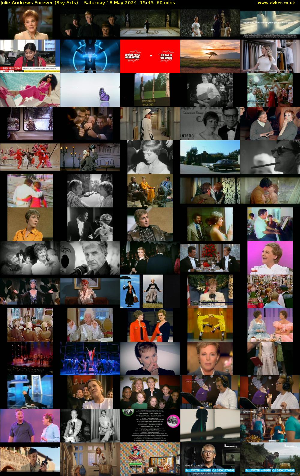 Julie Andrews Forever (Sky Arts) Saturday 18 May 2024 15:45 - 16:45