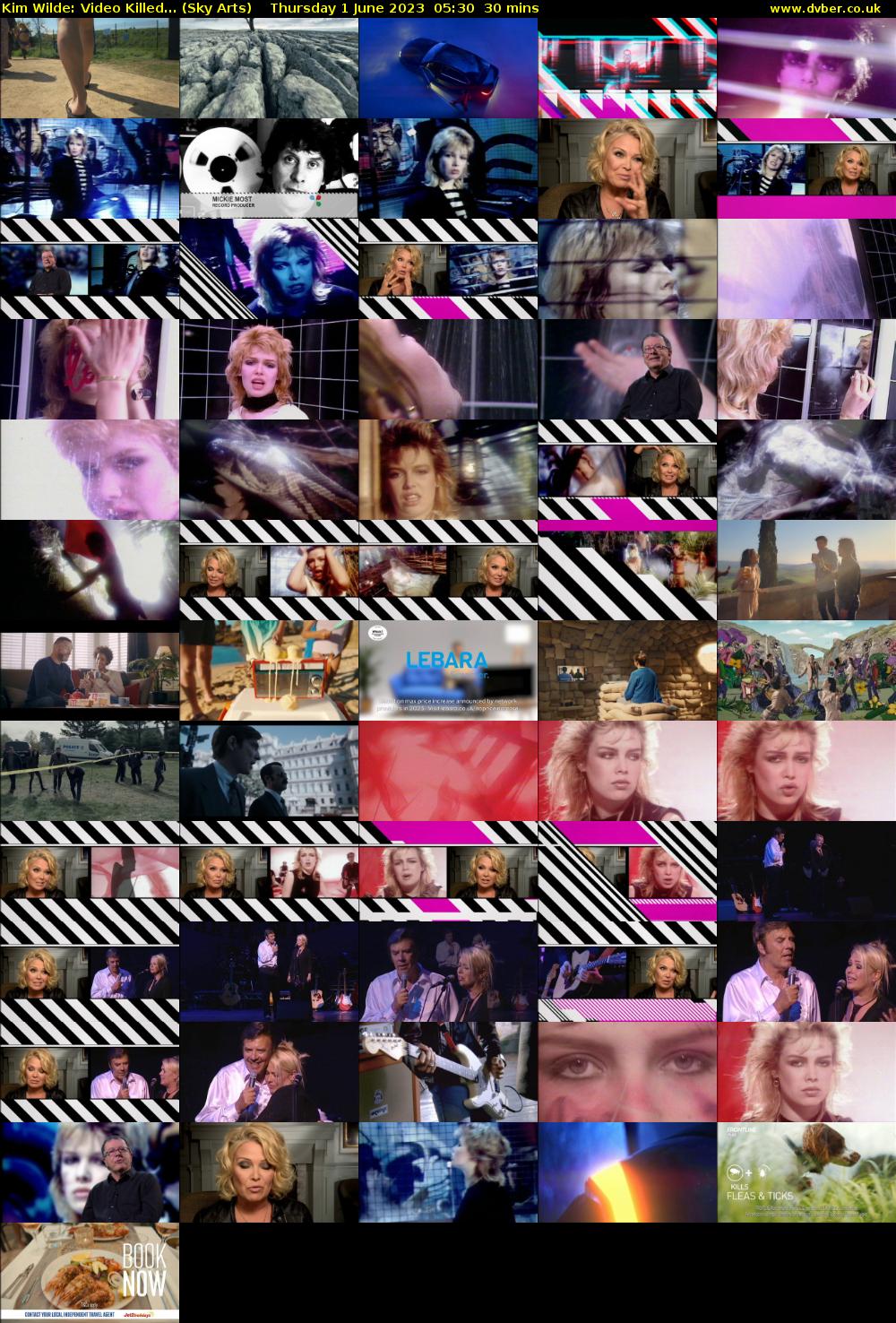 Kim Wilde: Video Killed... (Sky Arts) Thursday 1 June 2023 05:30 - 06:00