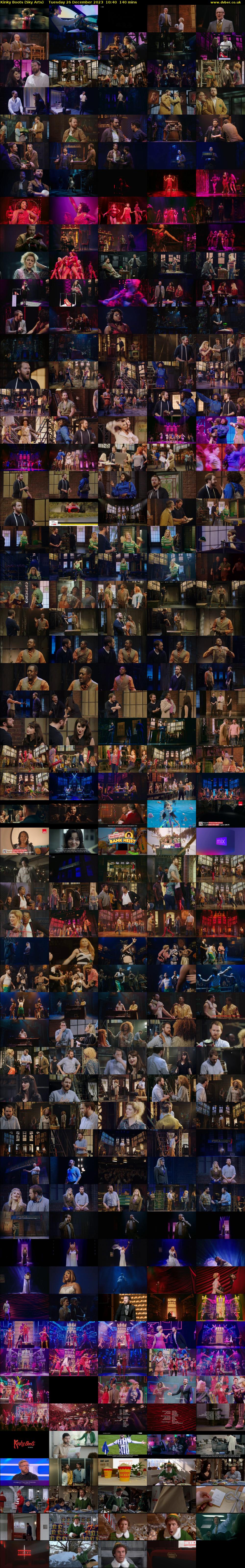 Kinky Boots (Sky Arts) Tuesday 26 December 2023 10:40 - 13:00