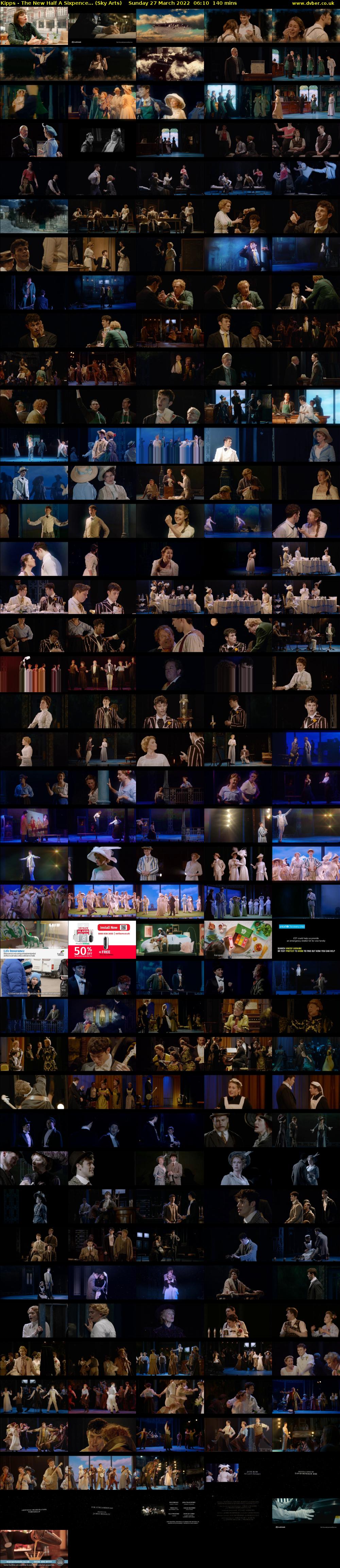 Kipps - The New Half A Sixpence... (Sky Arts) Sunday 27 March 2022 06:10 - 08:30