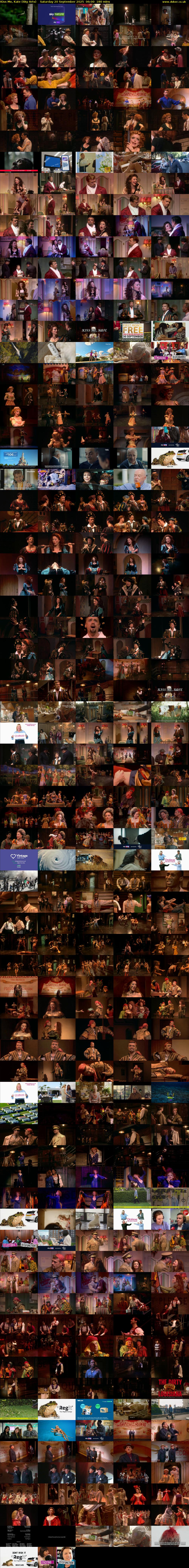 Kiss Me, Kate (Sky Arts) Saturday 20 September 2025 06:00 - 09:00