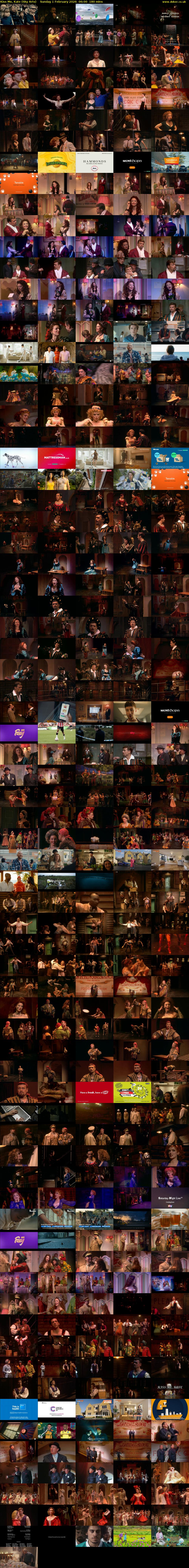 Kiss Me, Kate (Sky Arts) Sunday 1 February 2026 06:00 - 09:00