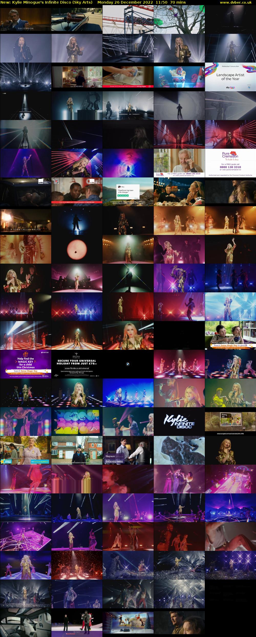 Kylie Minogue's Infinite Disco (Sky Arts) Monday 26 December 2022 11:50 - 13:00