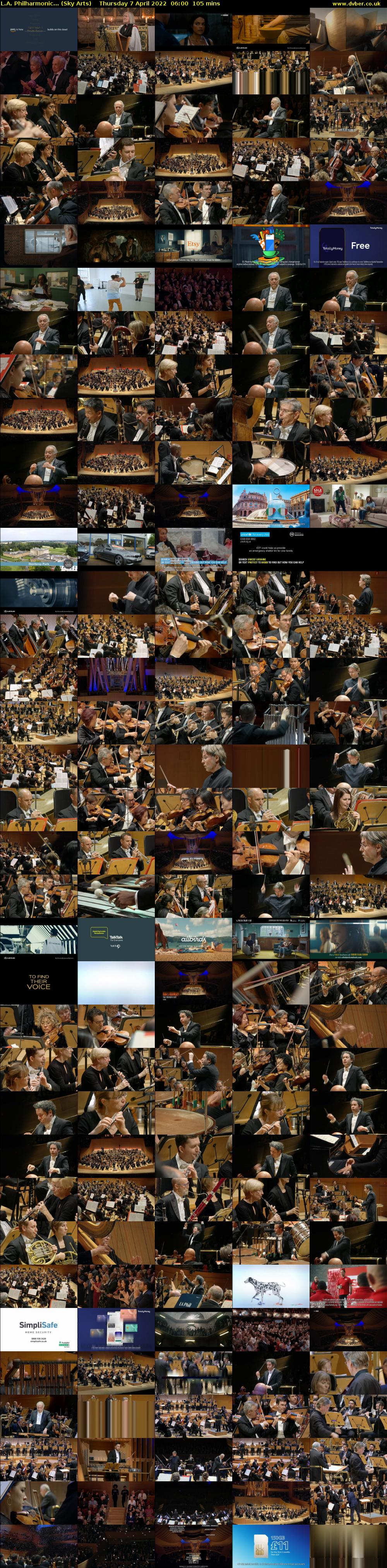 L.A. Philharmonic... (Sky Arts) Thursday 7 April 2022 06:00 - 07:45
