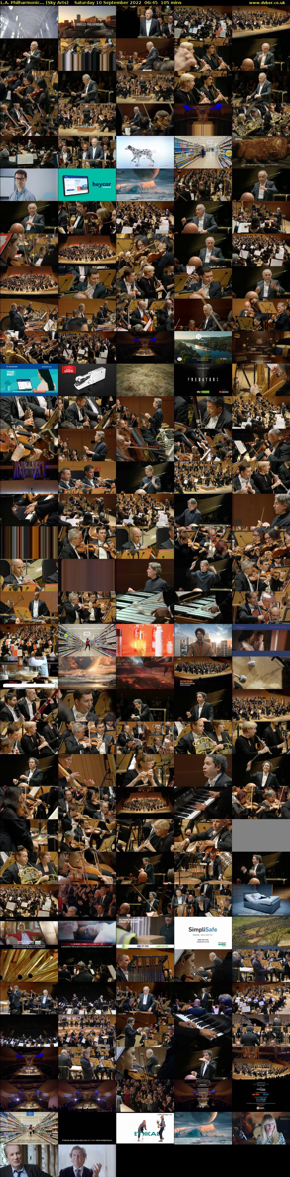 L.A. Philharmonic... (Sky Arts) Saturday 10 September 2022 06:45 - 08:30