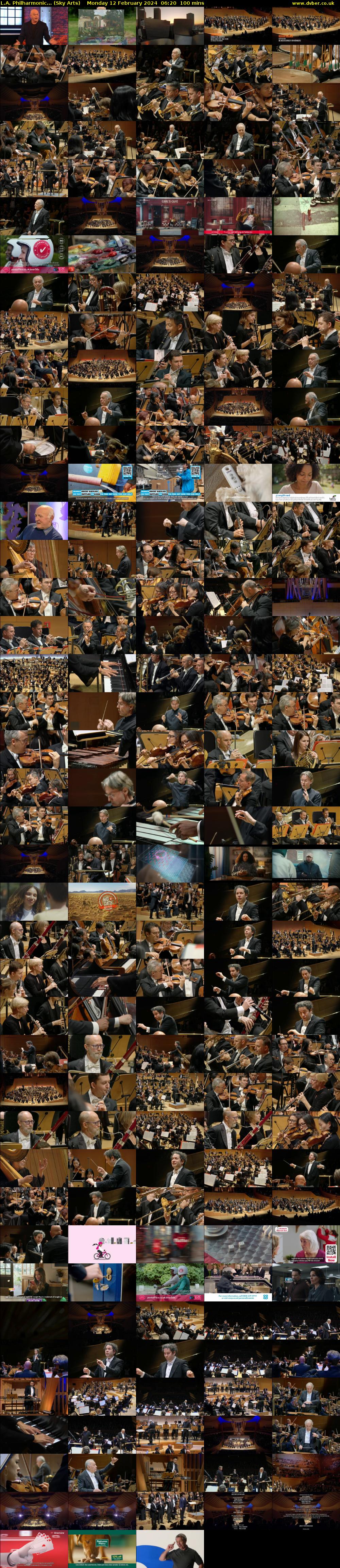 L.A. Philharmonic... (Sky Arts) Monday 12 February 2024 06:20 - 08:00