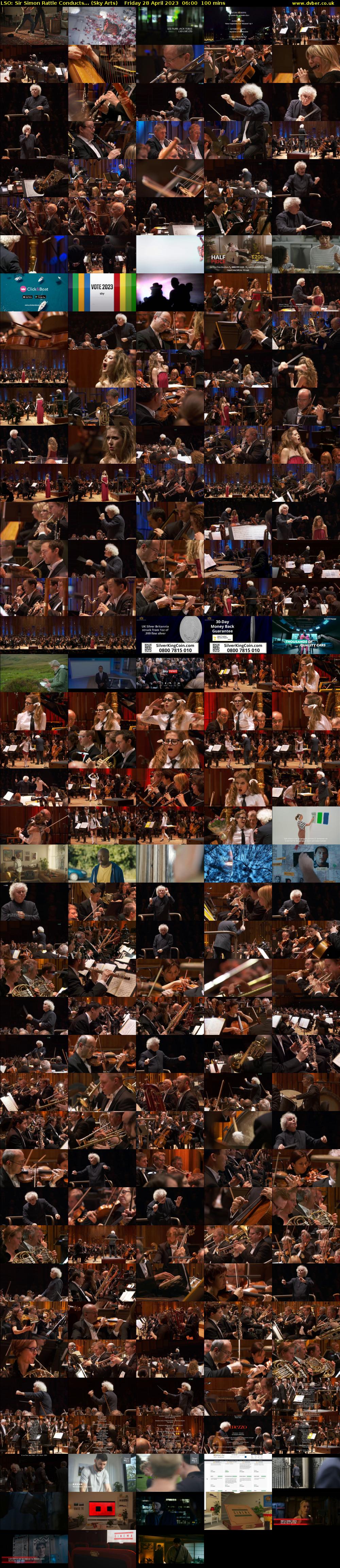 LSO: Sir Simon Rattle Conducts... (Sky Arts) Friday 28 April 2023 06:00 - 07:40
