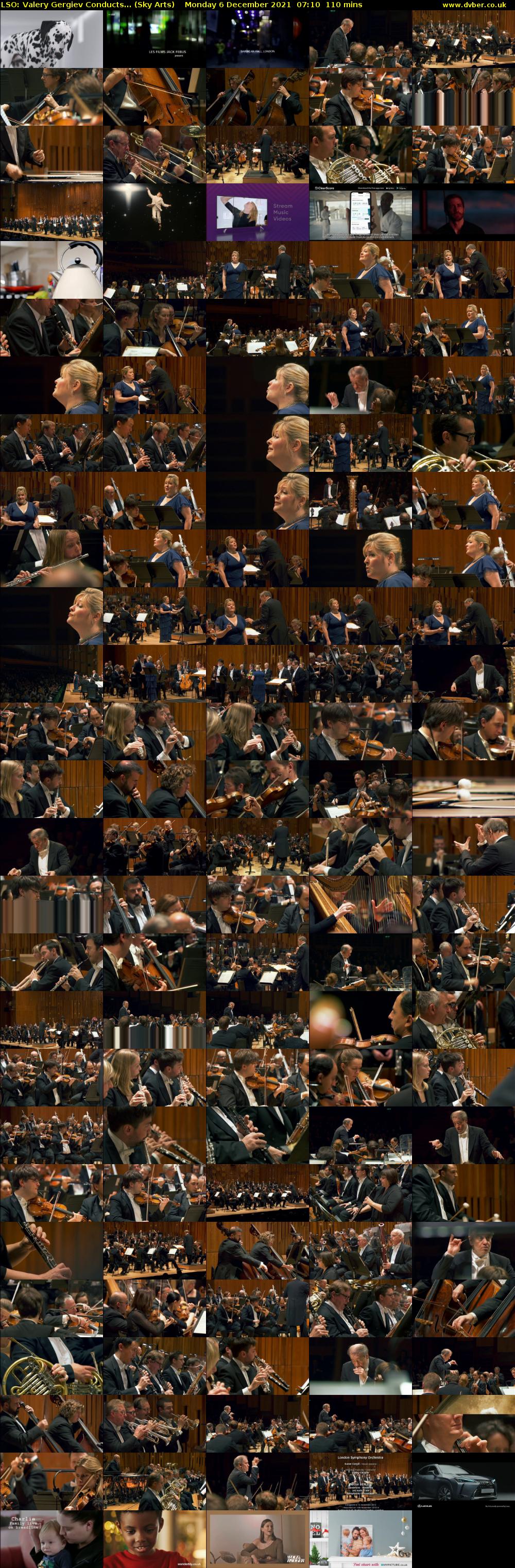 LSO: Valery Gergiev Conducts... (Sky Arts) Monday 6 December 2021 07:10 - 09:00