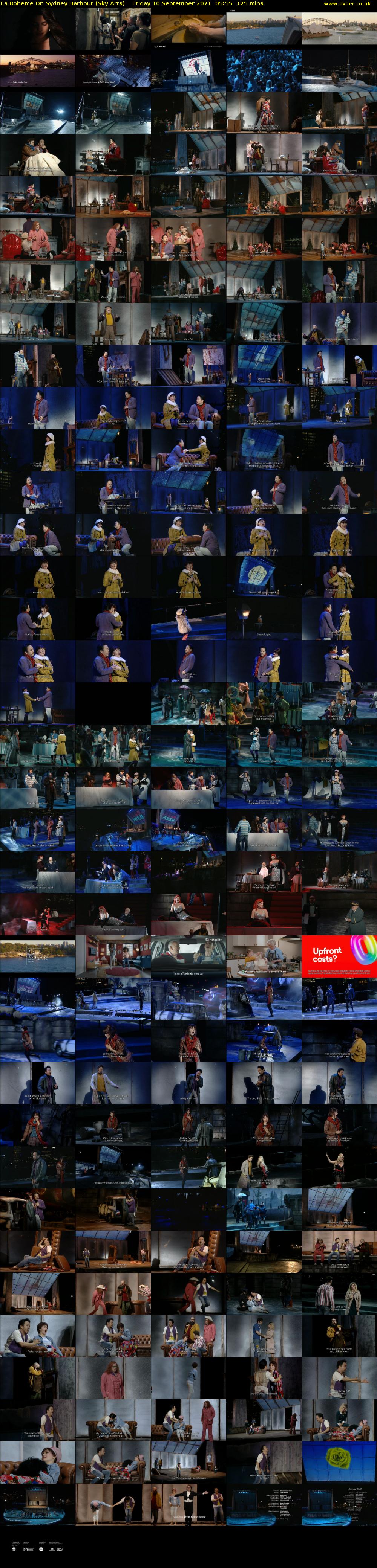 La Boheme On Sydney Harbour (Sky Arts) Friday 10 September 2021 06:55 - 09:00