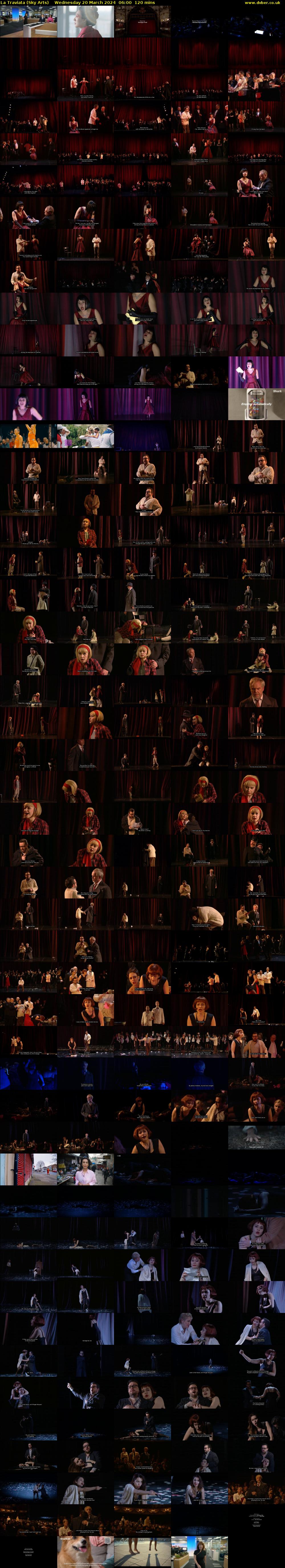 La Traviata (Sky Arts) Wednesday 20 March 2024 06:00 - 08:00