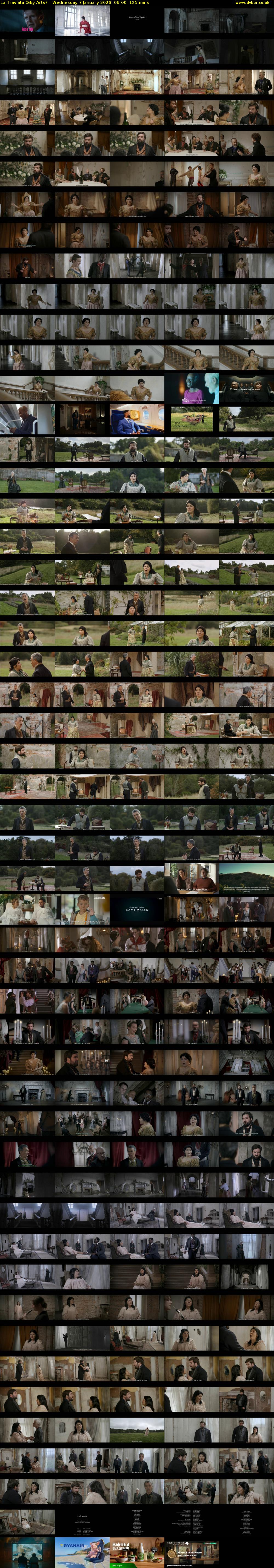 La Traviata (Sky Arts) Wednesday 7 January 2026 06:00 - 08:05