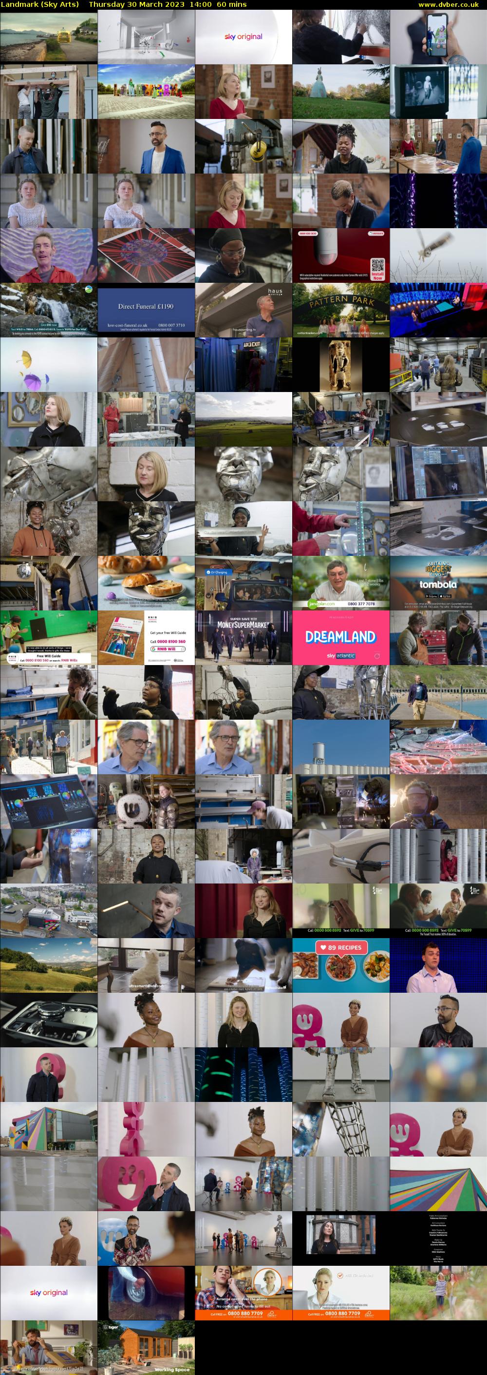 Landmark (Sky Arts) Thursday 30 March 2023 14:00 - 15:00