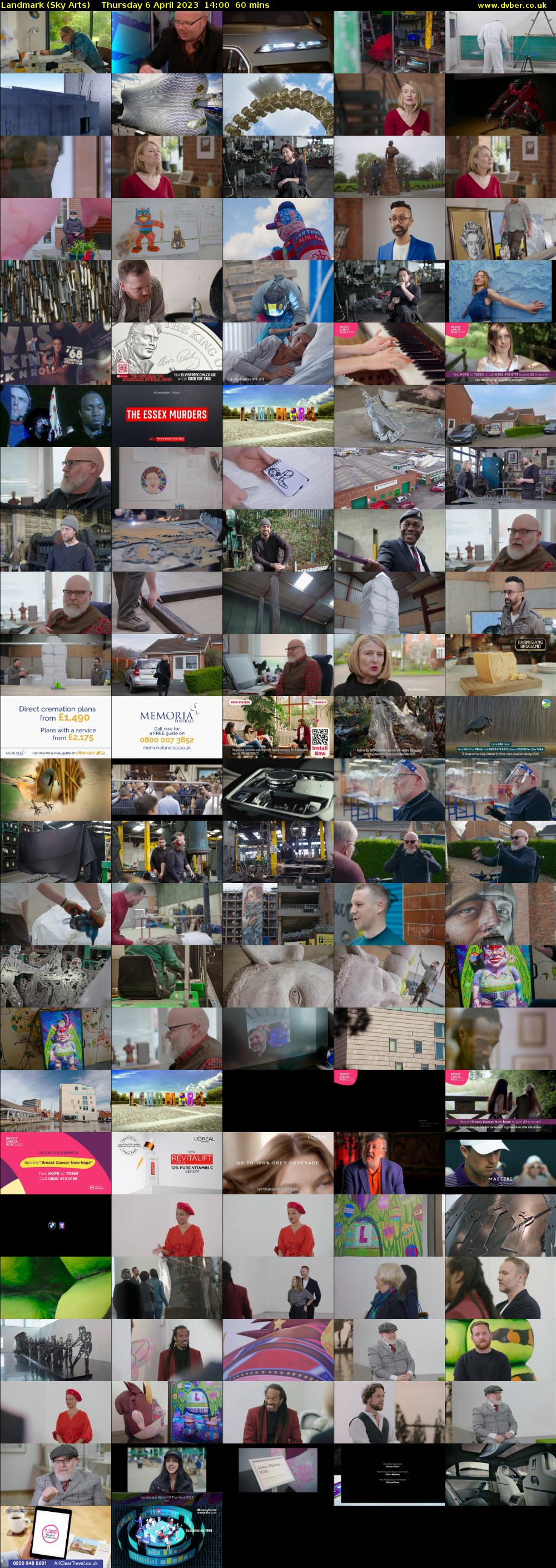 Landmark (Sky Arts) Thursday 6 April 2023 14:00 - 15:00