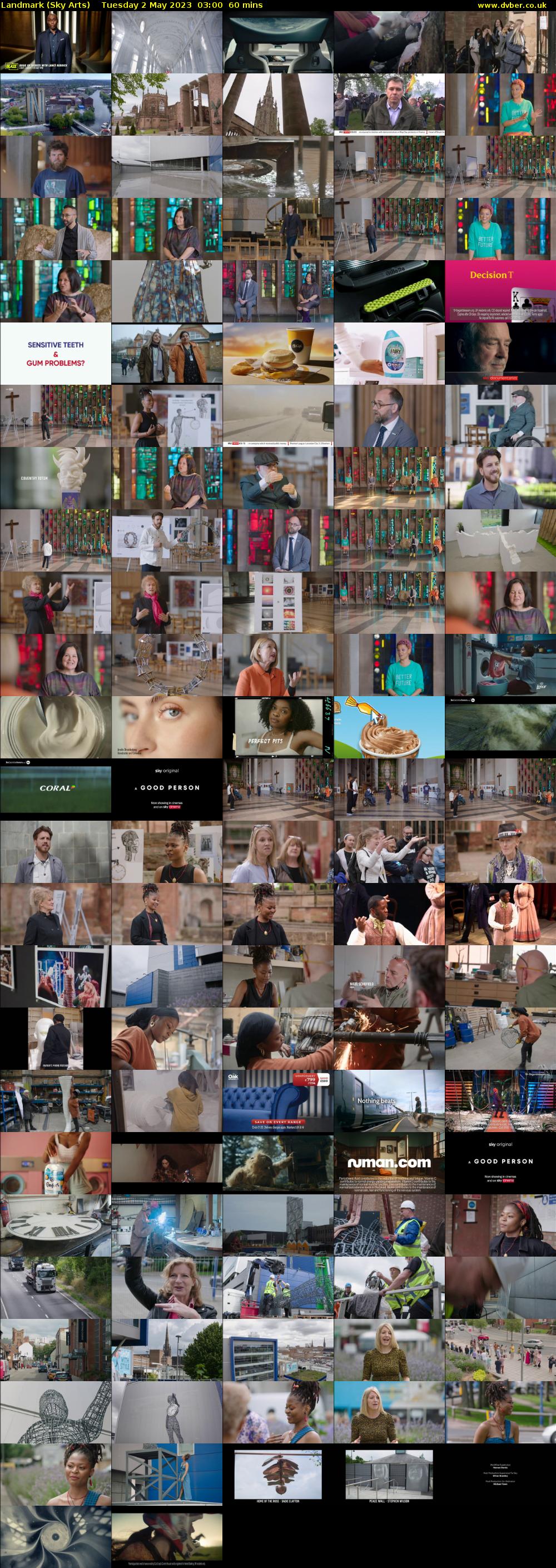 Landmark (Sky Arts) Tuesday 2 May 2023 03:00 - 04:00