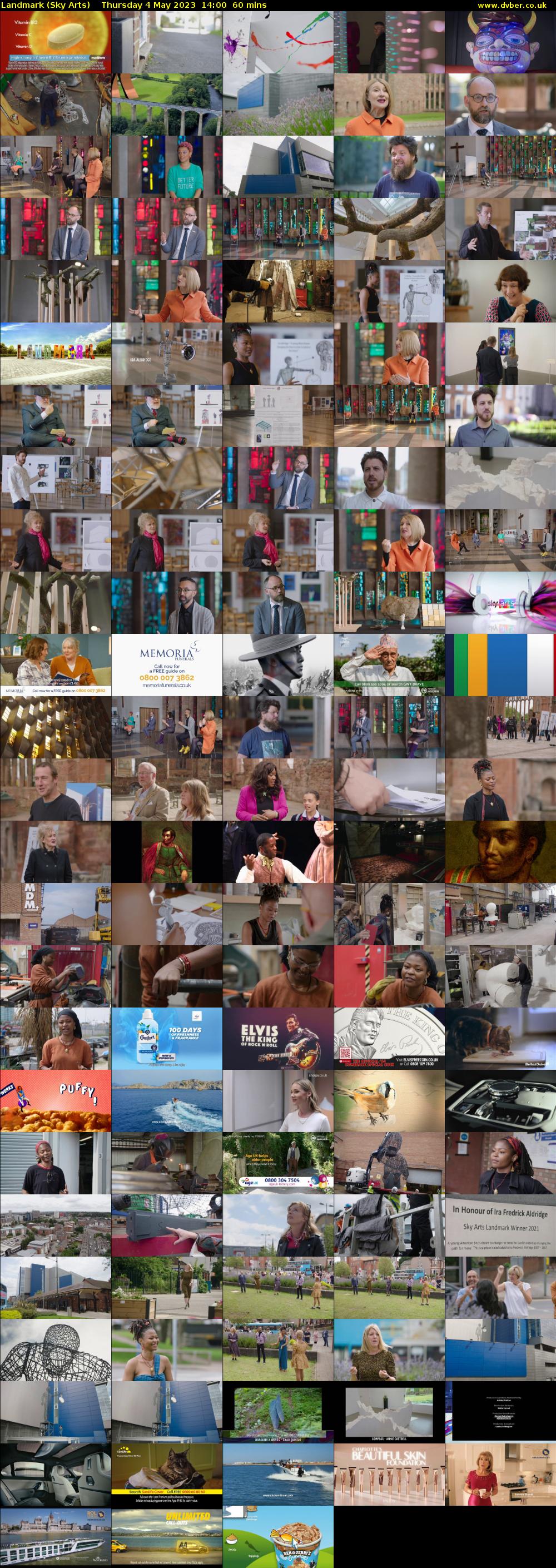 Landmark (Sky Arts) Thursday 4 May 2023 14:00 - 15:00