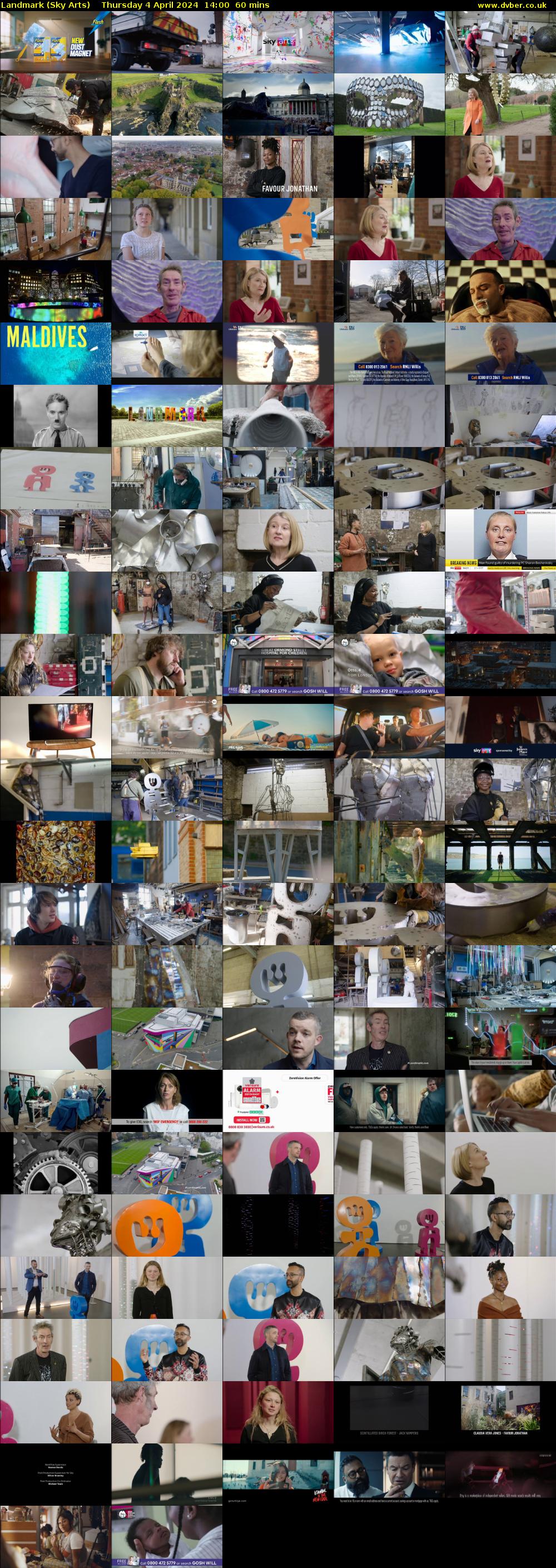 Landmark (Sky Arts) Thursday 4 April 2024 14:00 - 15:00