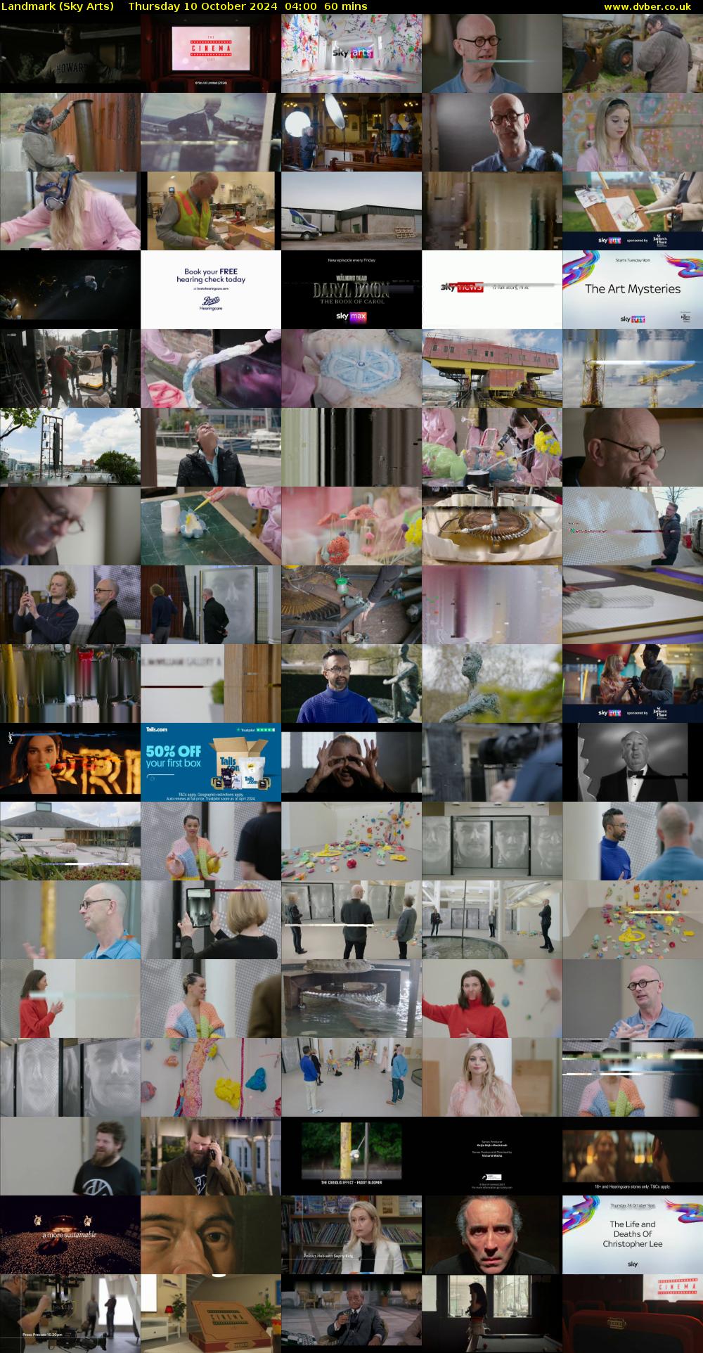 Landmark (Sky Arts) Thursday 10 October 2024 04:00 - 05:00