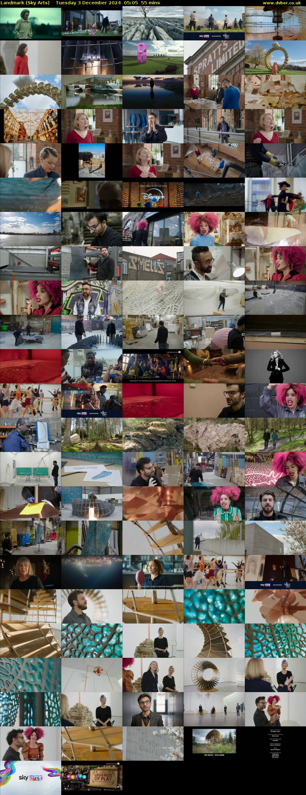 Landmark (Sky Arts) Tuesday 3 December 2024 05:05 - 06:00