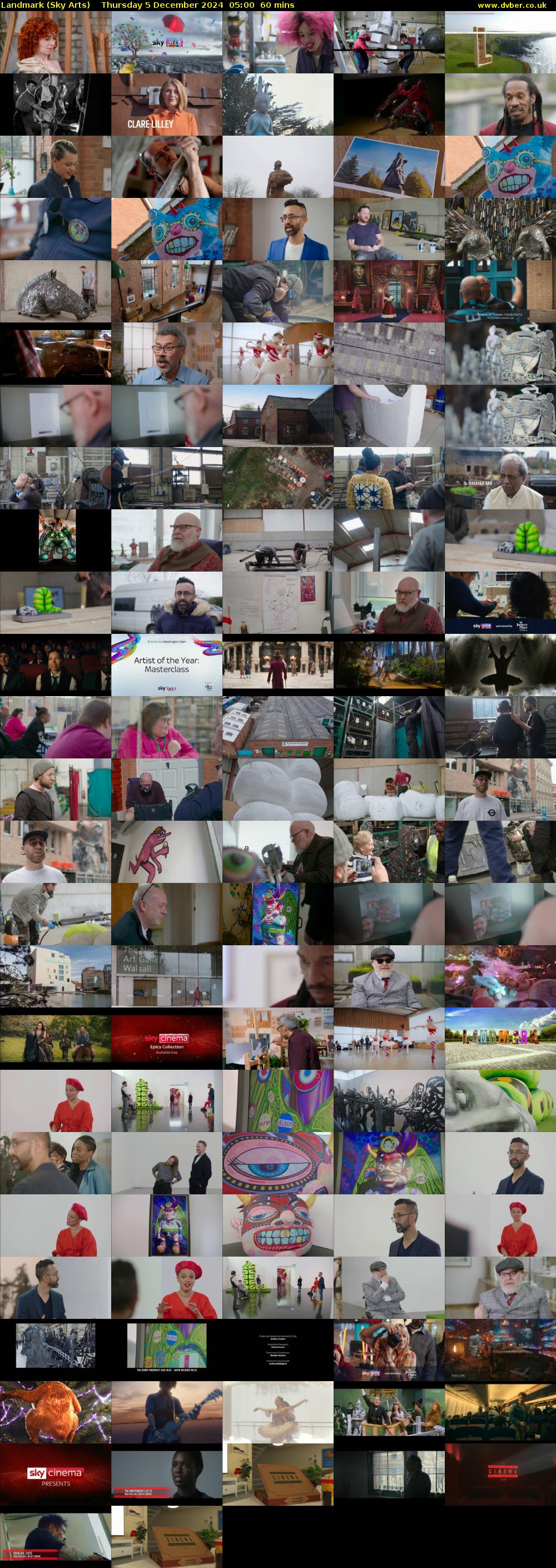 Landmark (Sky Arts) Thursday 5 December 2024 05:00 - 06:00