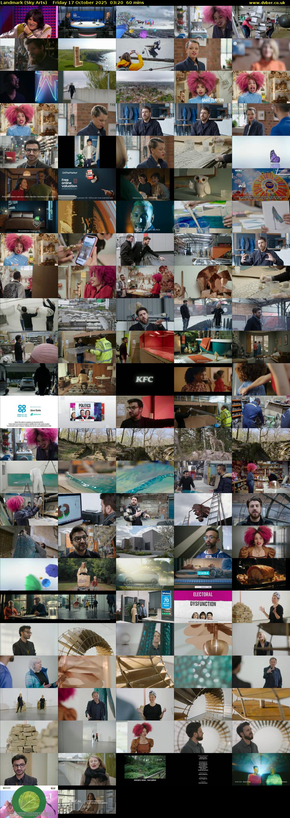 Landmark (Sky Arts) Friday 17 October 2025 03:20 - 04:20